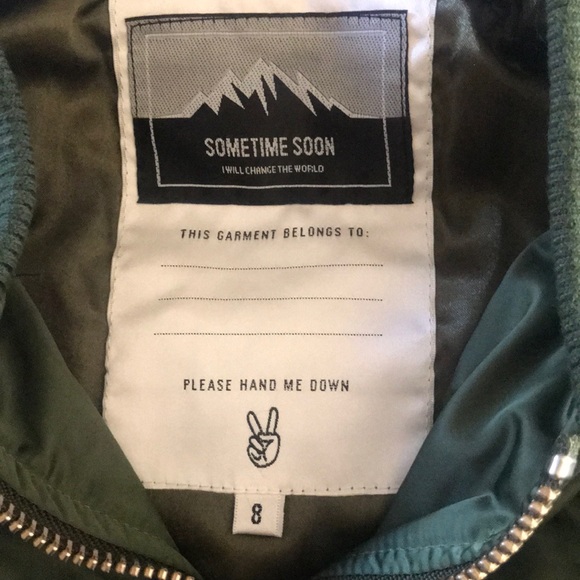 SIMETIME SOON bomber jacket - Picture 2 of 2